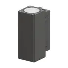 Ledvance Veggbelysning Urban Vario Aluminium Grå Up & Down 27W 2700lm - 830-840 CCT | IP65 - Dali Dimbar