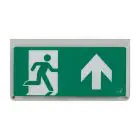 Ansell Dobbelsidet Skilt pil opp til LED portal Bulkhead Nødskilt Harrier