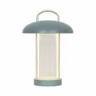 Nordlux Bordlampe Mirano Metall og Glass Grønn 3W 150lm - 830 Varm Hvit | 3-Trinn Dimbar