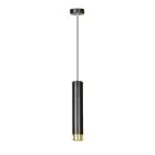 Emibig Pendel Lampe Kibo Stål Svart | Egnet for 1x GU10 - Max 10W