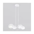 Emibig Pendel Lampe Boom Stål Hvit | Egnet for 4x G9 - Max 8W