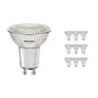 Fordelspakning 10x Noxion LED Spot GU10 PAR16 4W 345lm 36D - 840 Kald Hvit | Dimbar - Erstatter 50W