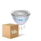 Fordelspakning 10x Noxion LED Spot GU4 MR11 1.8W 184lm 36D - 827 Ekstra Varm Hvit | Erstatter 20W
