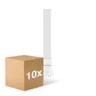 Fordelspakning 10x Noxion Lucent PL-S LED  6W - 827 Ekstra Varm Hvit | 4-Stift - Erstatter 11W