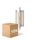 Fordelspakning 10x Philips Corepro LED Lineair R7s 118mm 17.5W 2460lm - 840 kald hvit | dimbar - erstatter 150W
