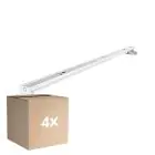 Fordelspakning 4x Noxion Lyslister Click V2 LED T8 | Egnet for 2x 150cm LED Lysrør