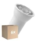 Fordelspakning 6x Osram LED Superstar Reflektor Spot GU10 PAR11 3W 230lm 36D - 827 Ekstra Varm Hvit | Dimbar - Erstatter 35W