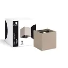 D'Lite Veggbelysning Nova Beige Up & Down 4.9W 480lm - 830 Varm Hvit | IP54 - Justerbar strålevinkel