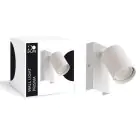 D'Lite Veggbelysning Prisma Metall Hvit | IP20 - Egnet for 1x GU10