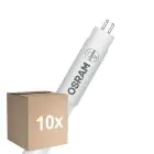 Fordelspakning 10x Ledvance LED Lysrør T5 (HF) High Efficiency 10W 1500lm - 840 Kald Hvit | 85cm - Erstatter 21W