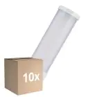 Fordelspakning 10x Osram Dulux-T LED 9W 1000lm - 830 Varm Hvit | 2-Stift - Erstatter 26W