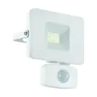 Eglo Veggbelysning Faedo 3 Aluminium Hvit 10W 1000lm - 850 Kald Hvit | IP44 - Bevegelsessensor