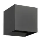 Eglo Veggbelysning Calpi 3 Aluminium Antrasitt Up & Down 2.8W 420lm - 830 Varm Hvit | IP54