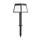 Eglo Pigg Lys Altilia Solar Svart 7W 790lm - 830 Varm Hvit | IP65 - Bevegelsessensor