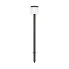 Eglo Pigg Lys Pantete Solar Svart 7W 840lm - 830 Varm Hvit | IP65 - Bevegelsessensor