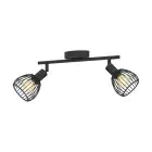 Eglo Taklampe Sonni Stål Svart | IP20 - Egnet for 2x E14 
