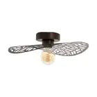 Eglo Taklampe Swaby Stål Bronse | IP20 - Egnet for 1x E27 
